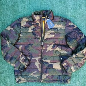 Polo Ralph Lauren Camo Packable Jacket Mens size Large